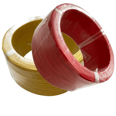 গুণ  26AWG Tefzel Wire 19/0.1 Tinned Plated Copper ETFE Cable কারখানা