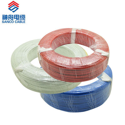 গুণ  7 Strands Tinned Plated Copper Tefzel ETFE Insulation Wire কারখানা