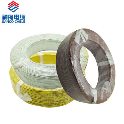 গুণ  Tinned  Copper Heat Resistant ETFE Tefzel Insulated Wire কারখানা