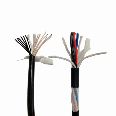 গুণ  Stranded Bare Copper TPE Insulated Wire 4 Core Electrical Cable High Flexible কারখানা