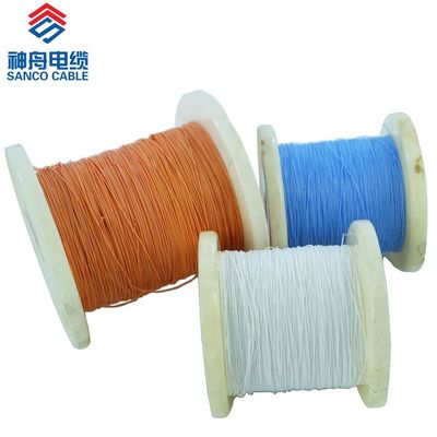 Ultra Thin PTFE Hook Up Wire with Wide Temperature Range (-60℃ to +250℃) and Rated Voltage AC 220V or Lower