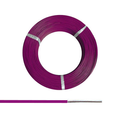 উচ্চ তাপমাত্রা অ্যাপ্লিকেশন জন্য 1-5 কোর বিকল্প এবং 0.05-6mm2 আকার পরিসীমা সঙ্গে রৌপ্য Plated তামা PFA বিচ্ছিন্ন হুক আপ তারের