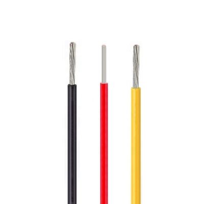 12 গজ সিলভার প্ল্যাটেড পিএফএ আইসোলেটেড ওয়্যার 36awg ~ 3 / 0awg রেঞ্জ এবং 10 বেস রঙের সাথে