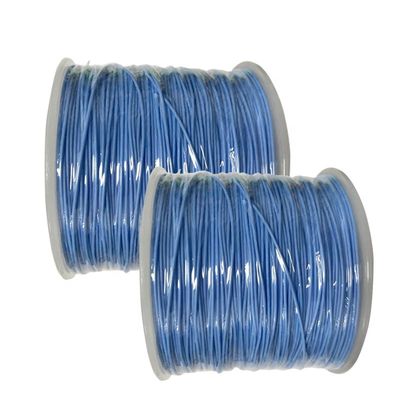 PFA অন্তরক একক কোর তার 36awg~3/0awg তারের গেজ রাসায়নিক প্রতিরোধ এবং কম ঘর্ষণ সহ
