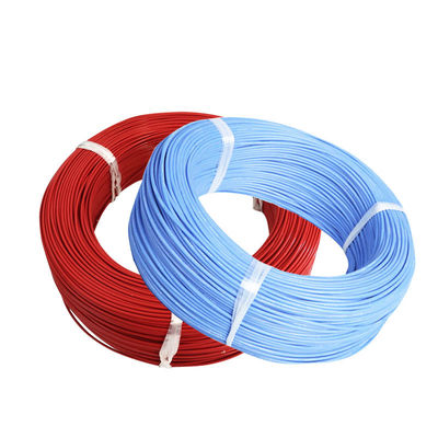 22AWG PFA ইনসুলেটেড সিলভার প্লেটেড কপার তার, AC600V রেটেড ভোল্টেজ সহ, 0.05-6mm2 আকারের 1-5 কোর অ্যাপ্লিকেশনের জন্য