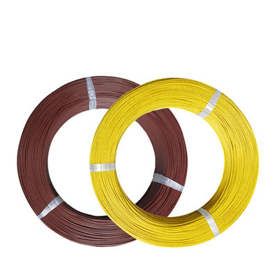 22AWG PFA ইনসুলেটেড সিলভার প্লেটেড কপার তার, AC600V রেটেড ভোল্টেজ সহ, 0.05-6mm2 আকারের 1-5 কোর অ্যাপ্লিকেশনের জন্য