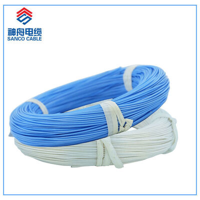 7/0.2mm উচ্চতাপমাত্রা PTFE সিলভার প্লেটেড কপার তার