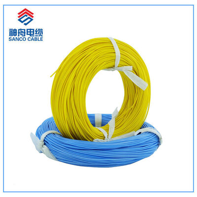 7/0.2mm উচ্চতাপমাত্রা PTFE সিলভার প্লেটেড কপার তার