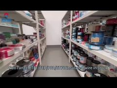 উচ্চ তাপমাত্রা সিলভার ধাতুপট্টাবৃত কপার PTFE উত্তাপ যন্ত্রের তারের